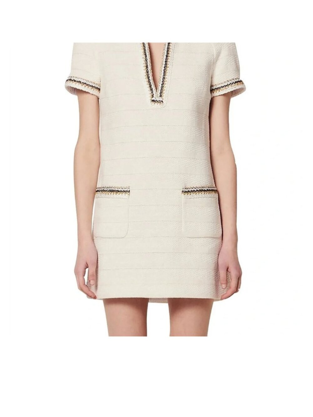 Sandro Josepha tweed mini dress